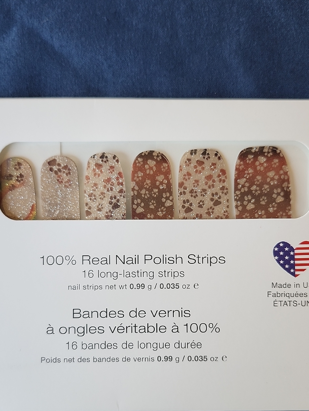 💅B2G1 👉*NWT* COLOR STREET "ANYTHING'S PAW-SIBLE" 100% NAIL POLISH STRIPS ~PAWS - Picture 3 of 5